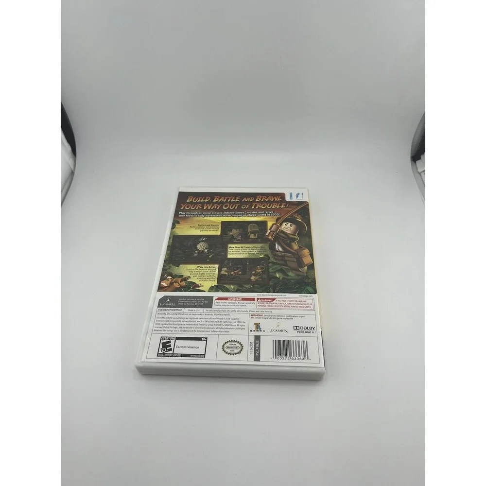 LEGO‎ Indiana Jones: The Original Adventures (Nintendo Wii, 2008) CIB Tested